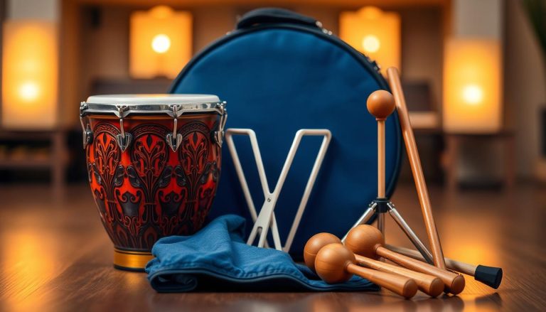 Tongue drum : accessoires indispensables (housse, supports, maillets)